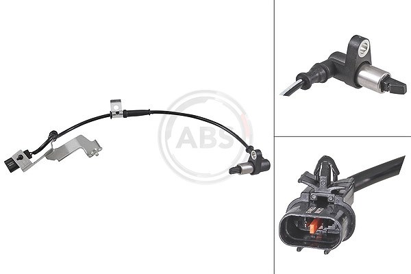 A.b.s. Sensor, Raddrehzahl [Hersteller-Nr. 31907] für Mitsubishi