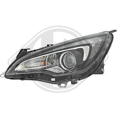 Diederichs Hauptscheinwerfer [Hersteller-Nr. 1807885] für Opel
