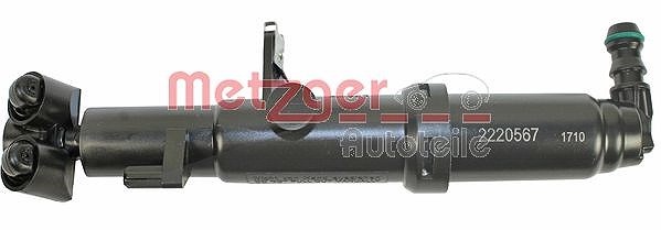 Metzger Autoteile Waschwasserdüse, Scheinwerferreinigung [Hersteller-Nr. 2220567] für Mercedes-Benz