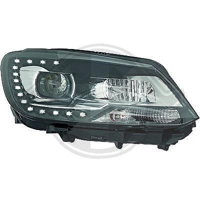 Diederichs Hauptscheinwerfer [Hersteller-Nr. 2296085] für VW