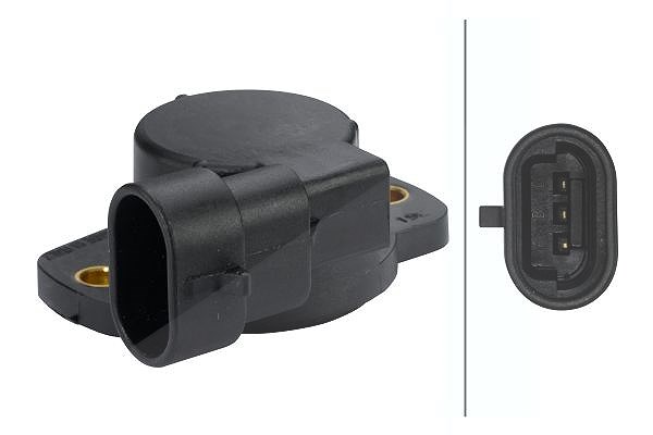 Hella Sensor, Drosselklappenstellung [Hersteller-Nr. 6PX008476-451] für Renault, Alfa Romeo, Dacia, Lancia, Fiat