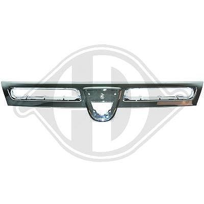 Diederichs Blende, Kühlergitter [Hersteller-Nr. 4560041] für Dacia