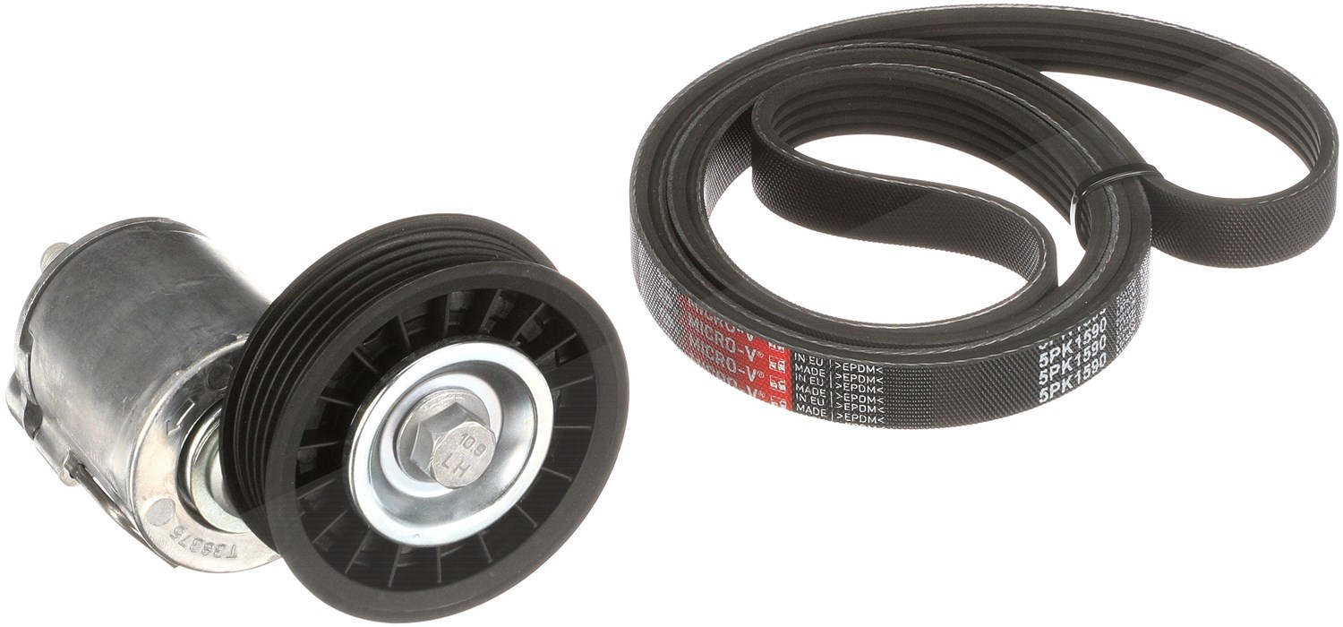 Gates Keilrippenriemensatz [Hersteller-Nr. K035PK1590] für Audi, VW
