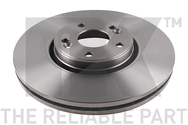 Nk 1x Bremsscheibe [Hersteller-Nr. 203961] für Renault