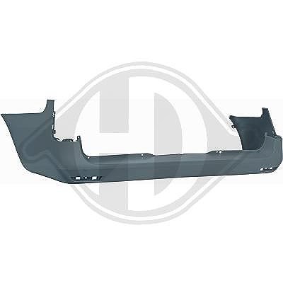 Diederichs Stoßfänger [Hersteller-Nr. 1668257] für Mercedes-Benz
