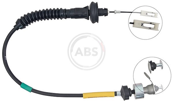 A.b.s. Seilzug, Kupplungsbetätigung [Hersteller-Nr. K27180] für Peugeot