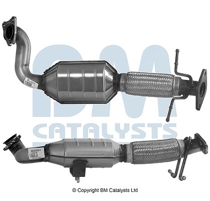 Bm Catalysts Katalysator [Hersteller-Nr. BM80292H] für Ford
