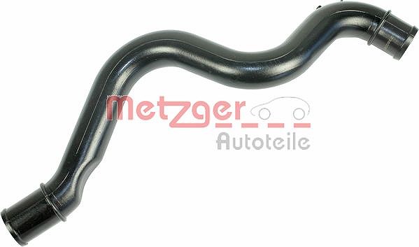 Metzger Autoteile Schlauch, Kurbelgehäuseentlüftung [Hersteller-Nr. 2380061] für Seat, Skoda, VW, Audi