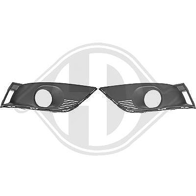 Diederichs Lüftungsgitter, Stoßfänger [Hersteller-Nr. 4467046] für Renault