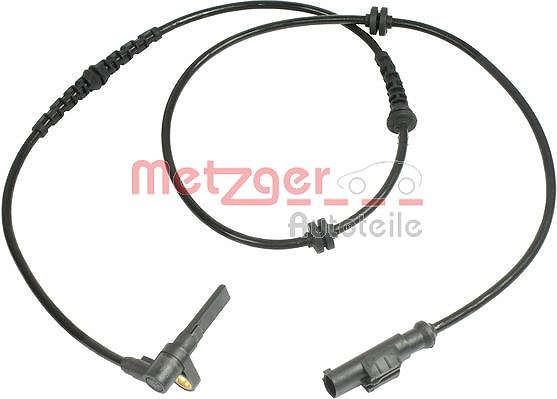 Metzger Autoteile Sensor, Raddrehzahl [Hersteller-Nr. 0900888] für Peugeot, Fiat, Citroën