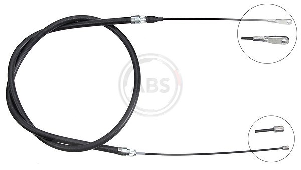 A.b.s. Seilzug, Feststellbremse [Hersteller-Nr. K12043] für Mercedes-Benz