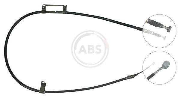 A.b.s. Seilzug, Feststellbremse [Hersteller-Nr. K19447] für Kia