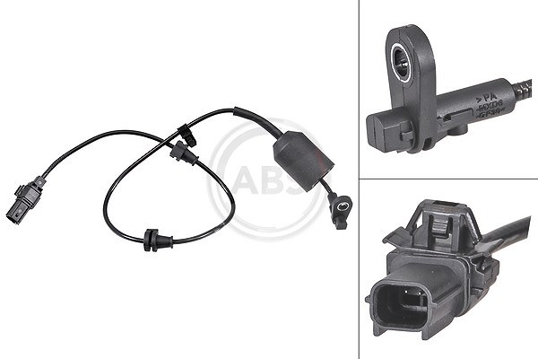 A.b.s. Sensor, Raddrehzahl [Hersteller-Nr. 31757] für Honda