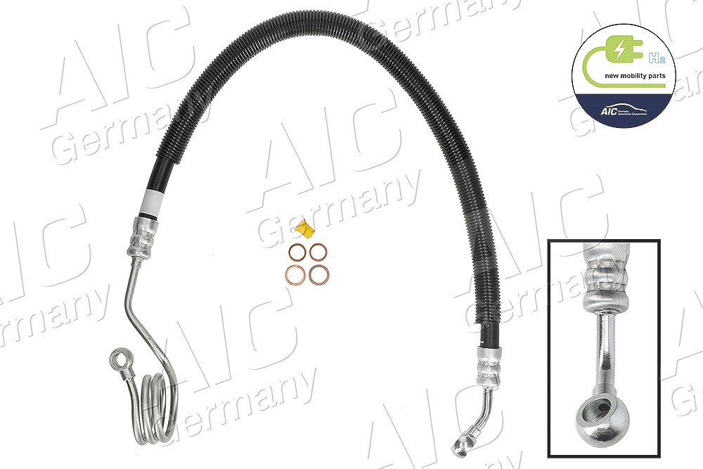 Aic Hydraulikschlauch, Lenkung [Hersteller-Nr. 57670] für Audi, VW