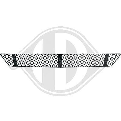 Diederichs Lüftungsgitter, Stoßfänger [Hersteller-Nr. 1647145] für Mercedes-Benz