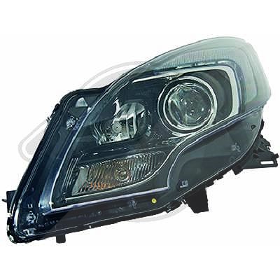 Diederichs Hauptscheinwerfer [Hersteller-Nr. 1892085] für Opel