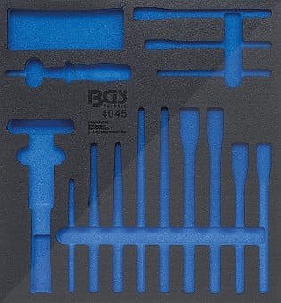 Bgs Werkstattwageneinlage 2/3 - leer - für Art. 4045 [Hersteller-Nr. 4045-1]