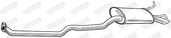 Walker Endschalldämpfer [Hersteller-Nr. 23049] für Hyundai