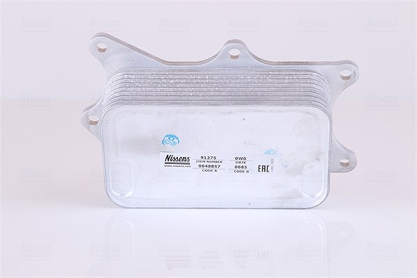 Nissens Ölkühler, Motoröl [Hersteller-Nr. 91275] für Mercedes-Benz
