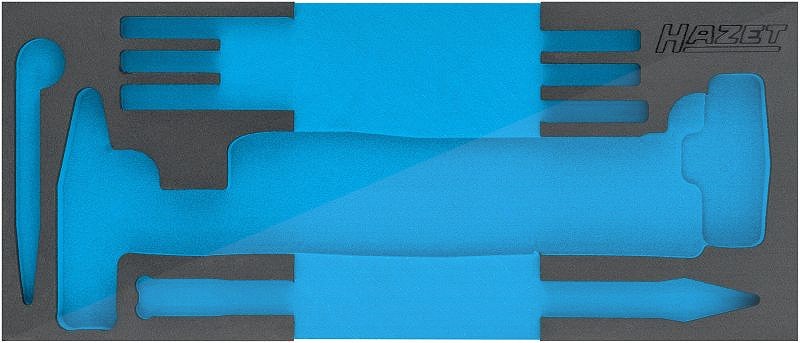 Hazet 2-Komponenten Weichschaum-Einlage - leer - für 163-523/11 [Hersteller-Nr. 163-523L]
