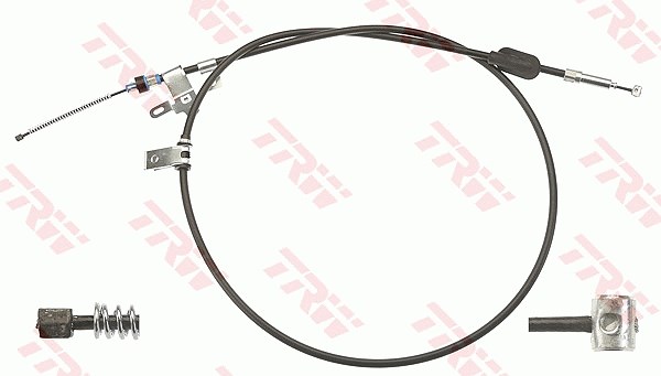 Trw Seilzug, Feststellbremse [Hersteller-Nr. GCH683] für Toyota