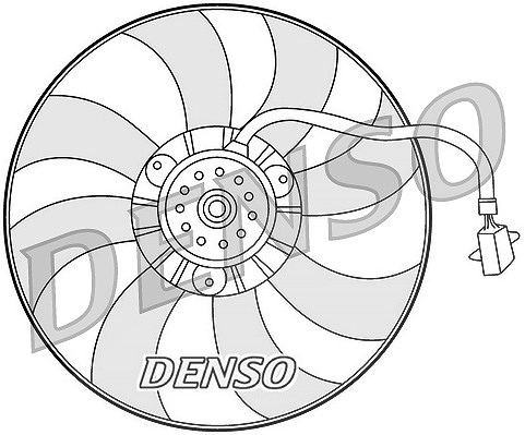 Denso Lüfter, Motorkühlung [Hersteller-Nr. DER32007] für Seat, Skoda, VW