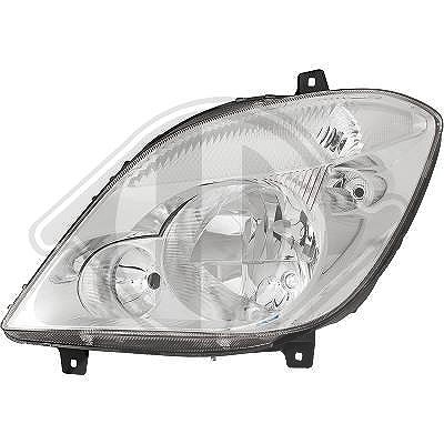 Diederichs Hauptscheinwerfer [Hersteller-Nr. 1663981] für Mercedes-Benz