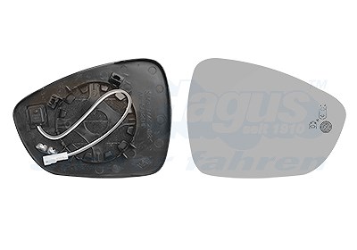 Van Wezel Spiegelglas, Außenspiegel [Hersteller-Nr. 4082836] für Peugeot