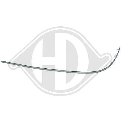 Diederichs Zier-/Schutzleiste, Stoßfänger [Hersteller-Nr. 1616067] für Mercedes-Benz