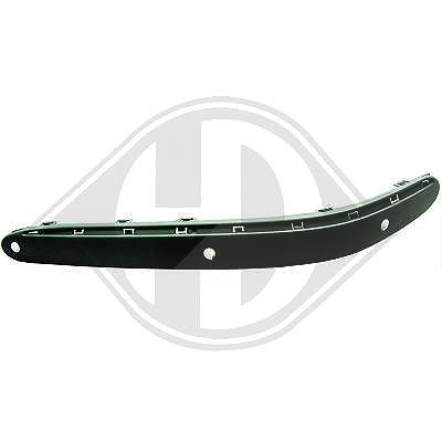 Diederichs Zier-/Schutzleiste, Stoßfänger [Hersteller-Nr. 1646259] für Mercedes-Benz