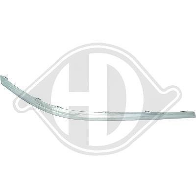 Diederichs Zier-/Schutzleiste, Stoßfänger [Hersteller-Nr. 2248078] für VW