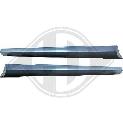 Diederichs Schwellerverkleidung [Hersteller-Nr. 1618362] für Mercedes-Benz