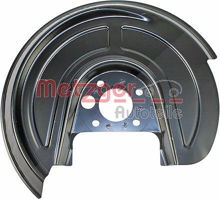 Metzger Autoteile Spritzblech, Bremsscheibe [Hersteller-Nr. 6115108] für VW, Skoda, Seat