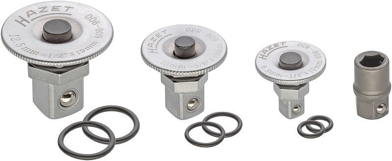 Hazet Vergrößerungs-/Reduzieradapter-Satz, Knarre [Hersteller-Nr. 606/4SPC]