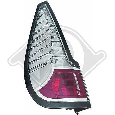 Diederichs Heckleuchte [Hersteller-Nr. 4465590] für Renault