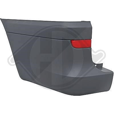 Diederichs Stoßfänger [Hersteller-Nr. 1666259] für Mercedes-Benz