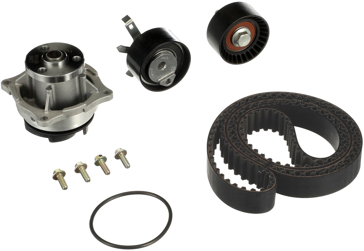 Gates Wasserpumpe + Zahnriemensatz [Hersteller-Nr. KP25508XS-1] für Ford