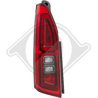 Diederichs Heckleuchte [Hersteller-Nr. 4014891] für Toyota, Peugeot, Citroën, Opel