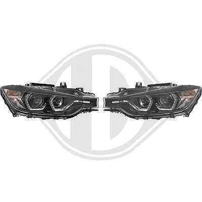 Diederichs Hauptscheinwerfersatz [Hersteller-Nr. 1217680] für BMW
