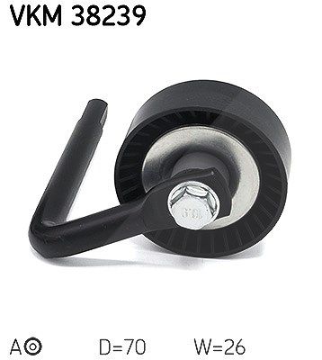 Skf Spannrolle, Keilrippenriemen [Hersteller-Nr. VKM38239] für BMW