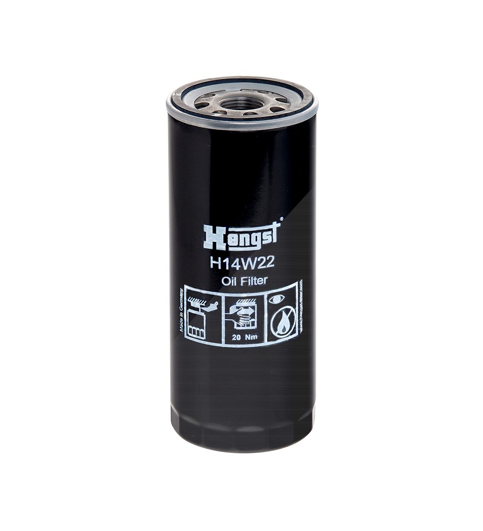 Hengst Filter Ölfilter [Hersteller-Nr. H14W22] für Audi