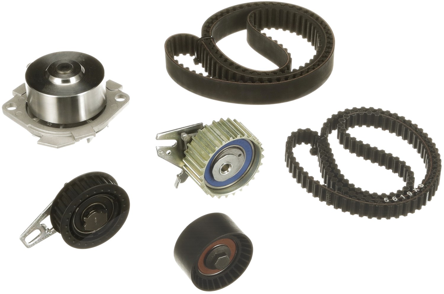 Gates Wasserpumpe + Zahnriemensatz [Hersteller-Nr. KP65429XS] für Alfa Romeo, Lancia