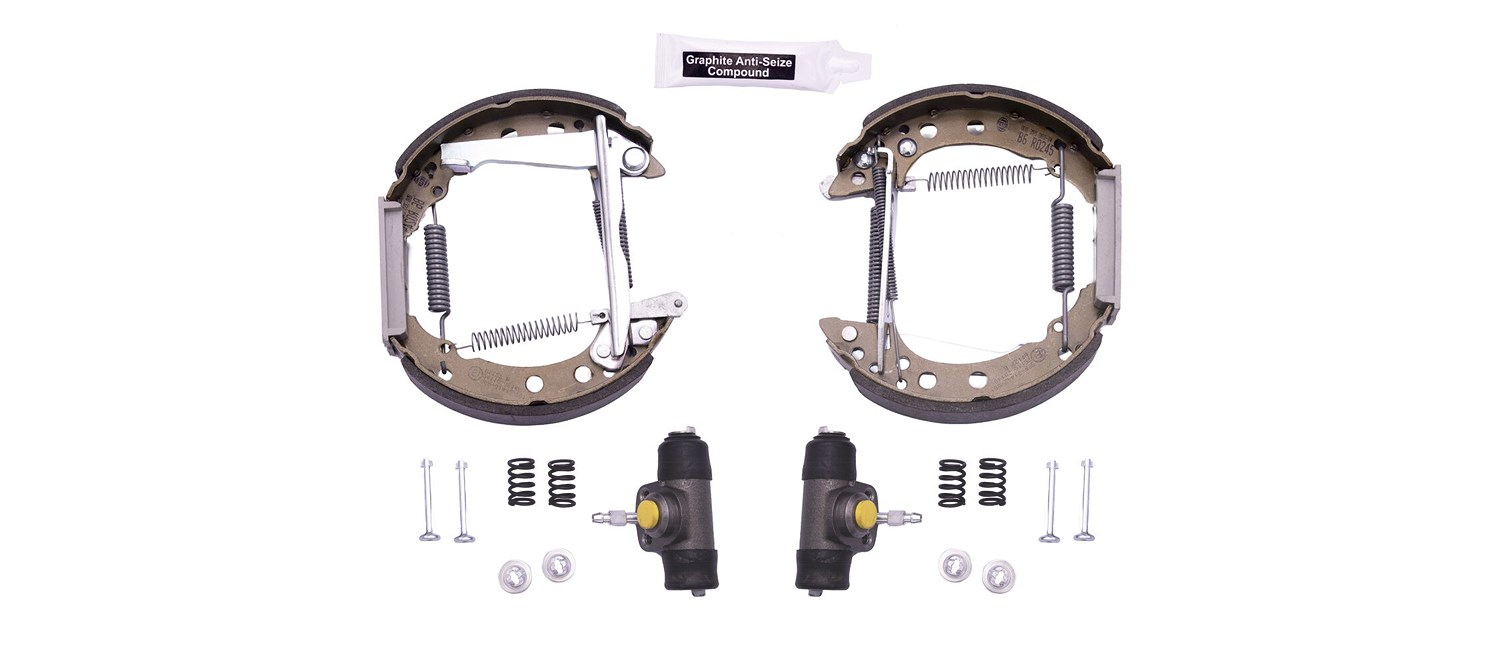 Hella Bremsbackensatz [Hersteller-Nr. 8DB355003-741] für VW, Seat, Audi