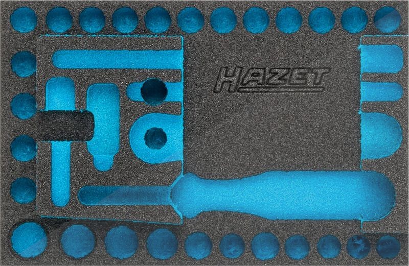 Hazet 2-Komponenten Weichschaum-Einlage - leer - für 854-1 [Hersteller-Nr. 163-338L]