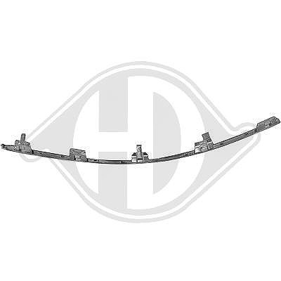 Diederichs Zier-/Schutzleiste, Stoßfänger [Hersteller-Nr. 1027062] für Audi