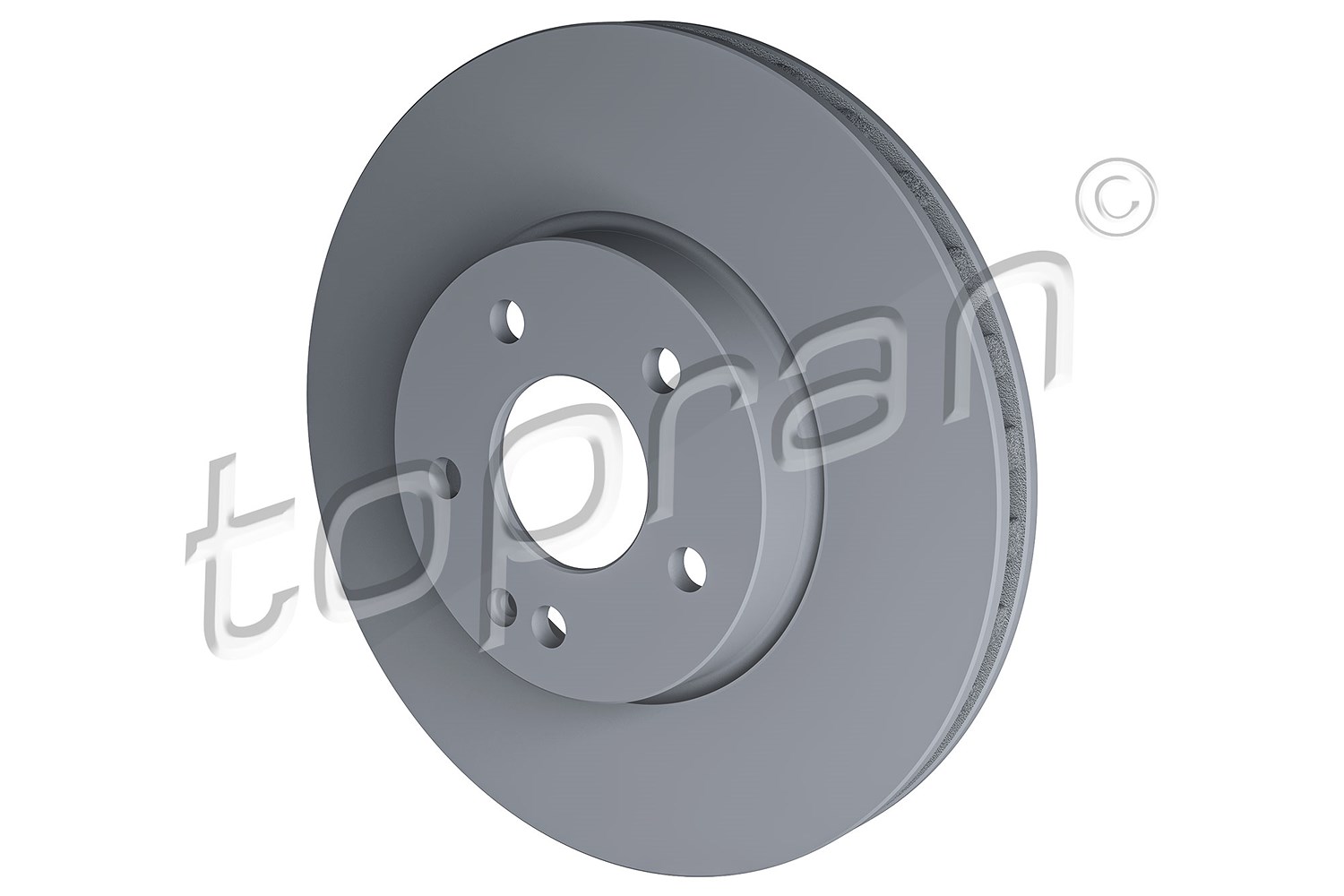 Topran 1x Bremsscheibe [Hersteller-Nr. 409329] für Mercedes-Benz