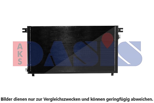 Aks Dasis Kondensator, Klimaanlage [Hersteller-Nr. 072042N] für Nissan