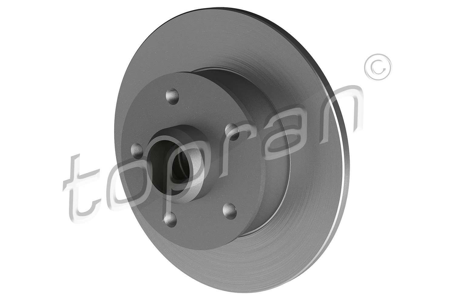 Topran Bremsscheibe Hinterachse Voll [Hersteller-Nr. 103527] für Seat, VW