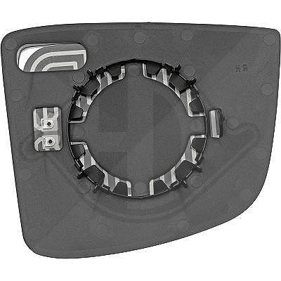 Diederichs Spiegelglas, Außenspiegel [Hersteller-Nr. 3486227] für Fiat, Opel