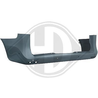 Diederichs Stoßfänger [Hersteller-Nr. 1668358] für Mercedes-Benz